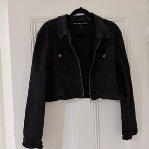 Aeropostale Women's Dark Denim Jacket